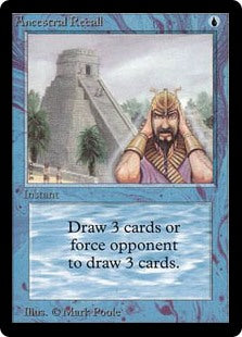 (LEB-RU)Ancestral Recall【英語】